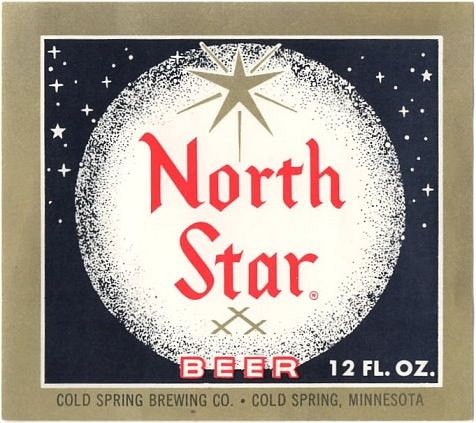 1970 North Star Beer 12oz Cold Spring Minnesota