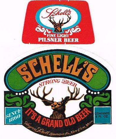 1970 Schell's Beer 8oz New Ulm Minnesota