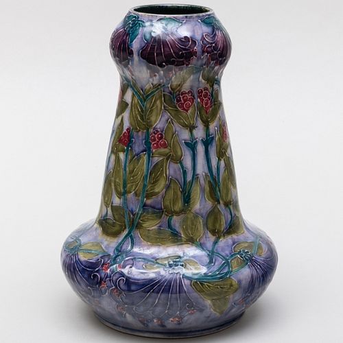 George Cartlidge for Morrisware Porcelain Vase