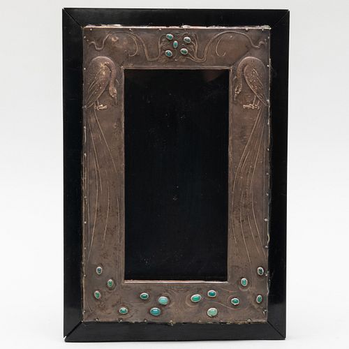 Charles Robert Ashbee for the Guild of Handicraft Silver and Ebonized Wood Frame