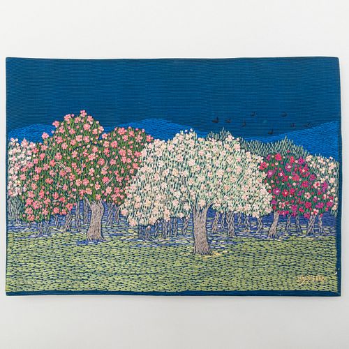 Lily Yeats Embroidered Panel 