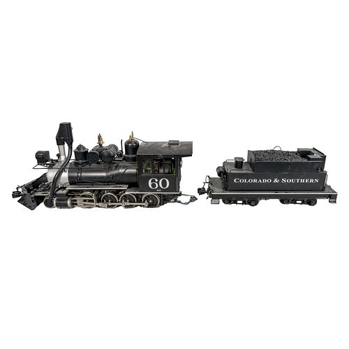 Accucraft C&S Steam Locomotive and Tender