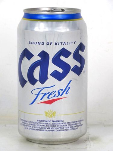 2009 Cass Fresh Beer 12oz Can Japan