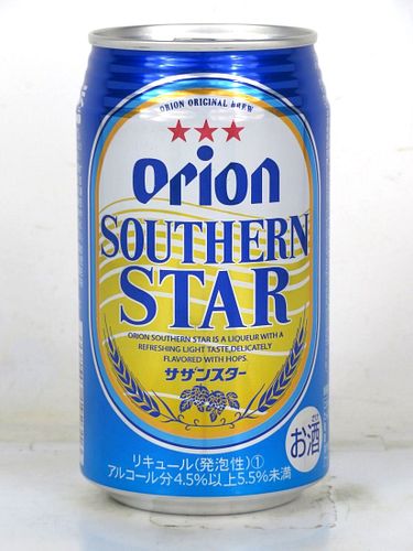 2019 Orion Southern Star Beer (dark blue) 12oz Can Japan