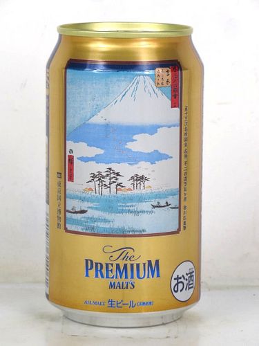 2017 Suntory Premium Malts Beer Hiroshige Mt. Fuji 12oz Can Japan