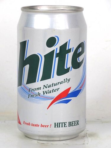 2008 Hite Beer Seoul Korea to Los Angeles 12oz Can 