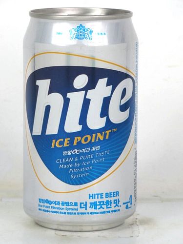 2020 Hite Ice Point Beer Seoul Korea to Los Angeles 12oz Can 