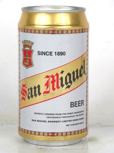 1993 San Miguel Beer Hong Kong China 12oz Can 