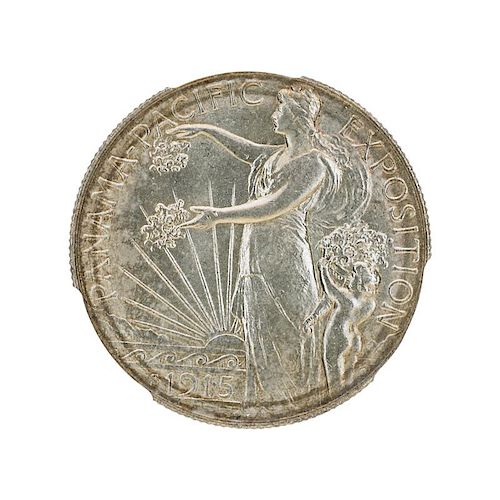 1915-S PAN PACIFIC COMMEMORATIVE 50C COIN