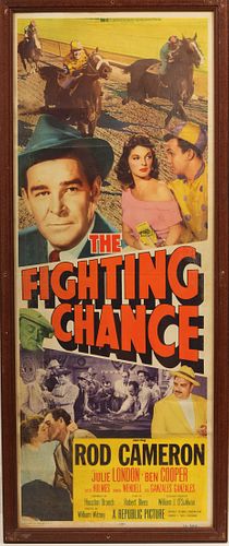 Original The Fighting Chance Movie Poster 