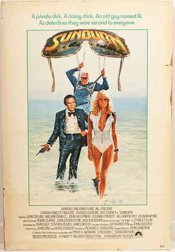 Original 1979 Sunburn Movie Poster 