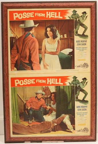 Original 1961 Posse From Hell Movie Poster 