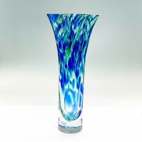 Sea of Sweden Glass Vase by Artist Renate Stock