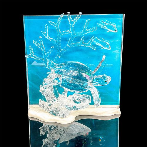 Swarovski Crystal Figurine, Wonders of the Sea, Turtle