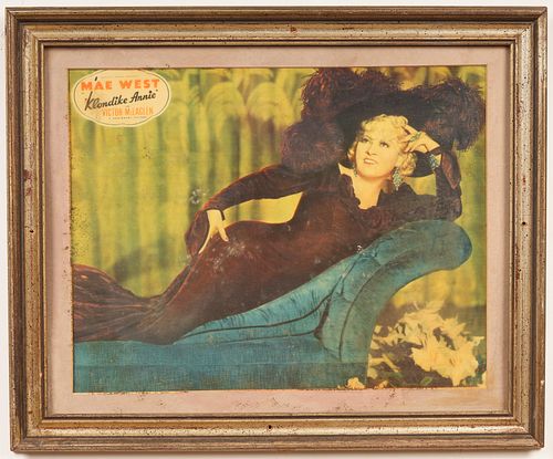 Vintgae Mae West "Klondike Annie" Movie Poster 