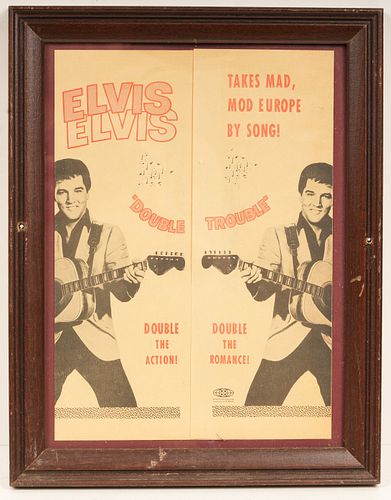 Elvis Presley "Double Trouble" Movie Memorabilia 