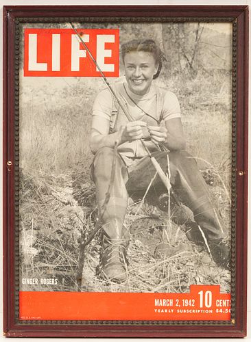 Ginger Rogers 1942 Life Magazine Cover 