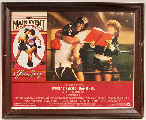 Original 1979 The Main Event Movie Poster 