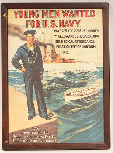 U.S. Navy Ad Poster 