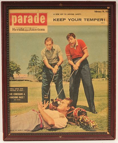 Vintage 1956 Parade Magazine Cover 