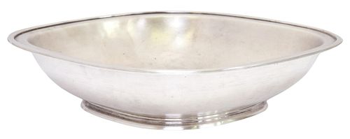 ERICKSON SILVER SHOP STERLING SQUARE FOOTED BOWL