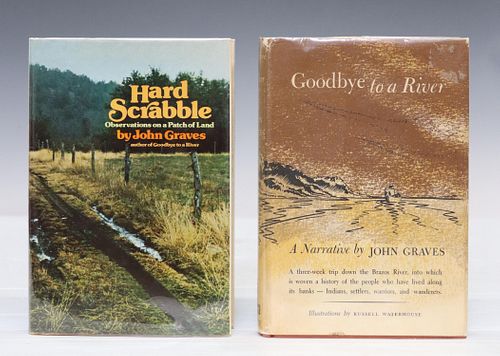 (2) JOHN GRAVES 'GOODBYE TO A RIVER' SIGNED 1ST ED