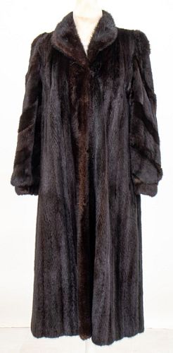 Paul Anton Fur New York Mink Full-Length Fur Coat for sale at auction ...