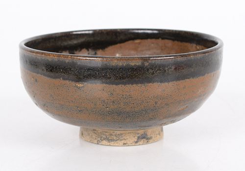 Japanese Pottery Tea Bowl, Edo Period
