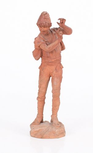 A Terracotta Figure, Manner of Carpeaux