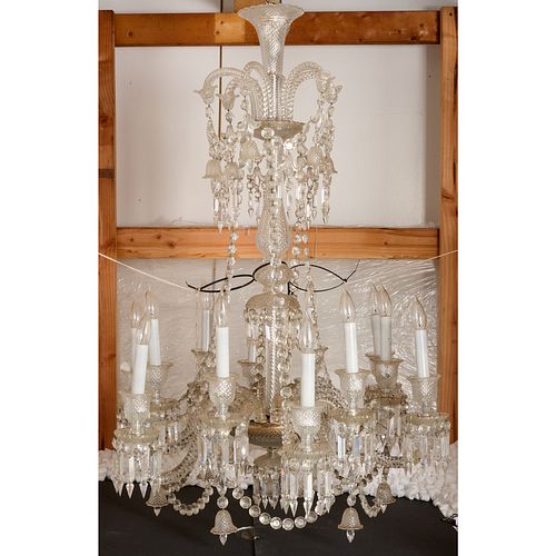 Baccarat style chandelier