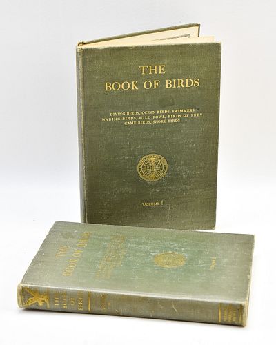 1939 "THE BOOK OF BIRDS" VOL 1 & 2