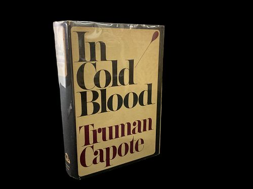 Capote, Truman "In Cold Blood" First Printing