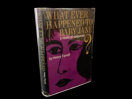 Henry Farrell "What Ever Happened to Baby Jane?" First Edition 1960 