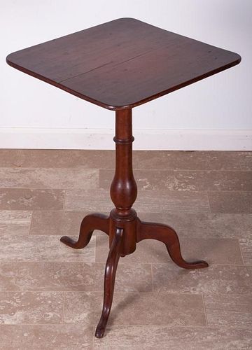 Mahogany Candle Stand, 20th Century