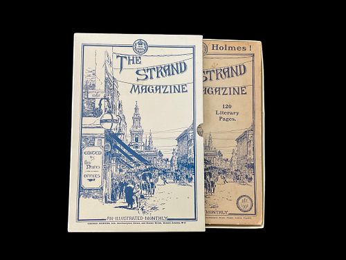 Strand Magazine Illustrated Monthly October 1908 Sherlock Holmes