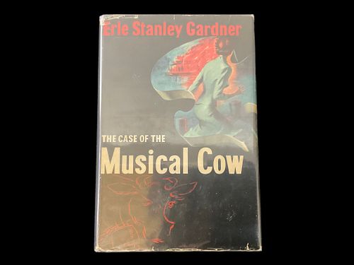 Erle Stanley Gardner "The Case of the Musical Cow" 1950 Signed 