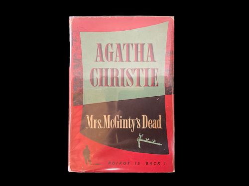Agatha Christie "Mrs. McGinty's Dead" The Crime Club Poirot