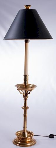 Chapman Brass Candlestick Lamp