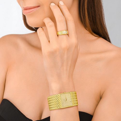 Piaget Bracelet Watch in 18K Gold