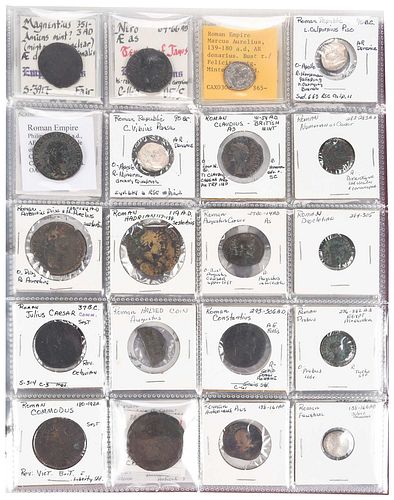 Approximately 100 Ancient and Byzantine Coins