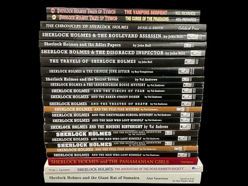 Group of 25 Sherlock Holmes Pastiche Softcover