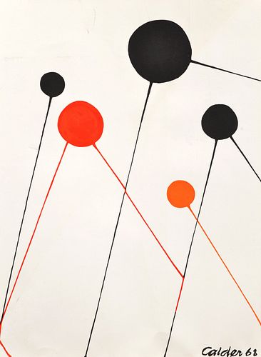 Alexander Calder (after) BALLOONS Lithograph