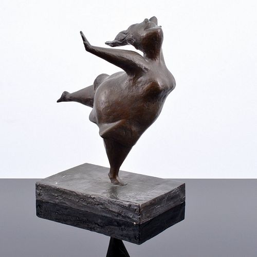 Patrick J. McGowan GOOD NEWS Bronze Sculpture