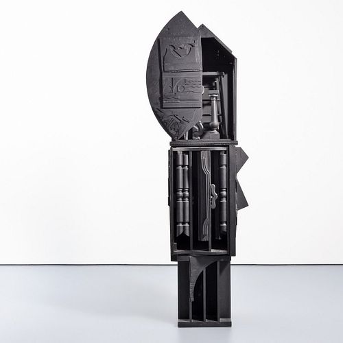 Monumental Louise Nevelson Sculpture, 105"H