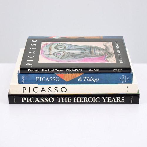 4 Pablo Picasso Art Reference Books