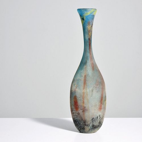 Tall SCAVO Vase, manner of Gino Cenedese