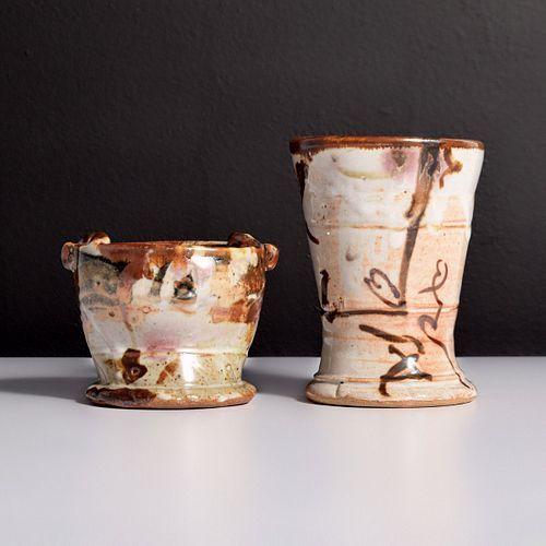 2 John Parker Glick Vases / Vessels