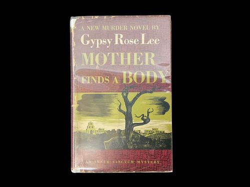 Gypsy Rose Lee "Mother Finds a Body" 1942 First Edition Signed