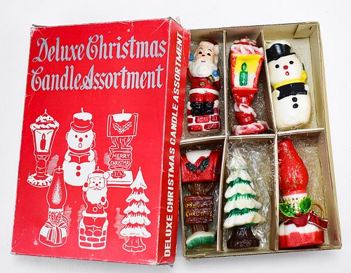 DELUXE HOLIDAY CANDLE BOXED SET 