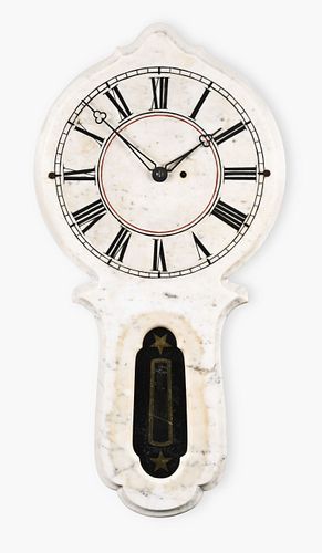 E. Howard & Co. No. 27 Regulator marble front hanging clock